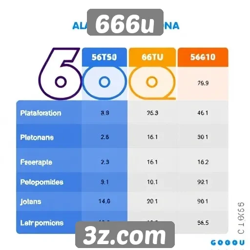 Comparação entre 666u e outras plataformas de jogos