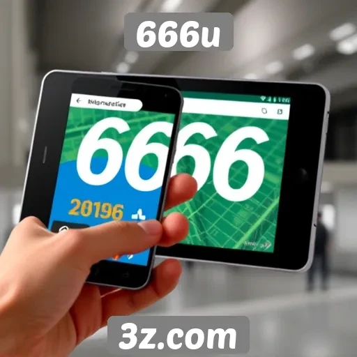 Navegação em dispositivos móveis no 666u